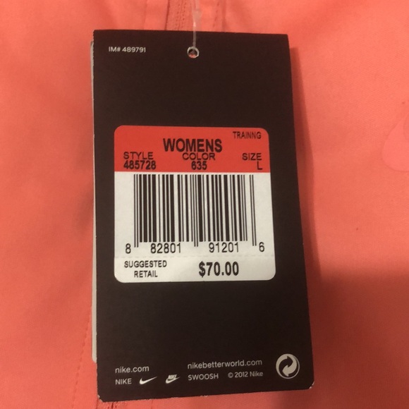 Women’s training Nike Shield Shirt Style#485728 - Picture 5 of 5